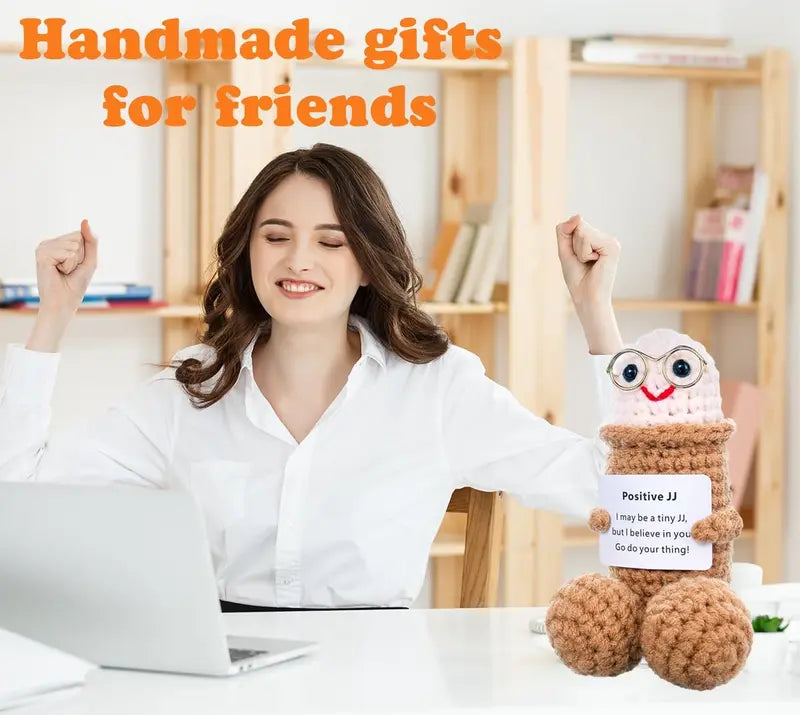 Funny Emotional Cute Crochet Doll
