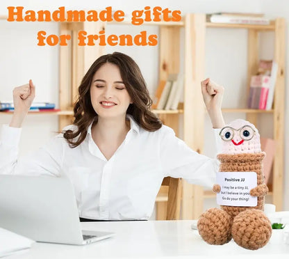 Funny Emotional Cute Crochet Doll