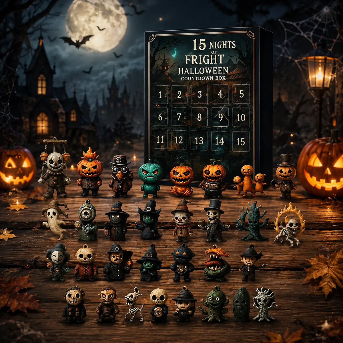👻 31 Nights of Fright – Halloween Surprise Countdown Box