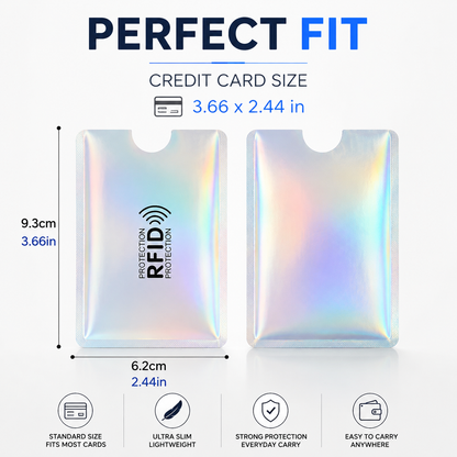 5 Counts RFID Blocking Sleeves Set