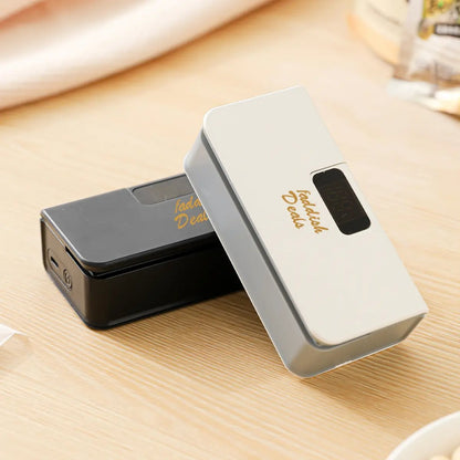 🔋 Portable Power Sealer: USB Rechargeable Mini Heat Sealer for Food Storage