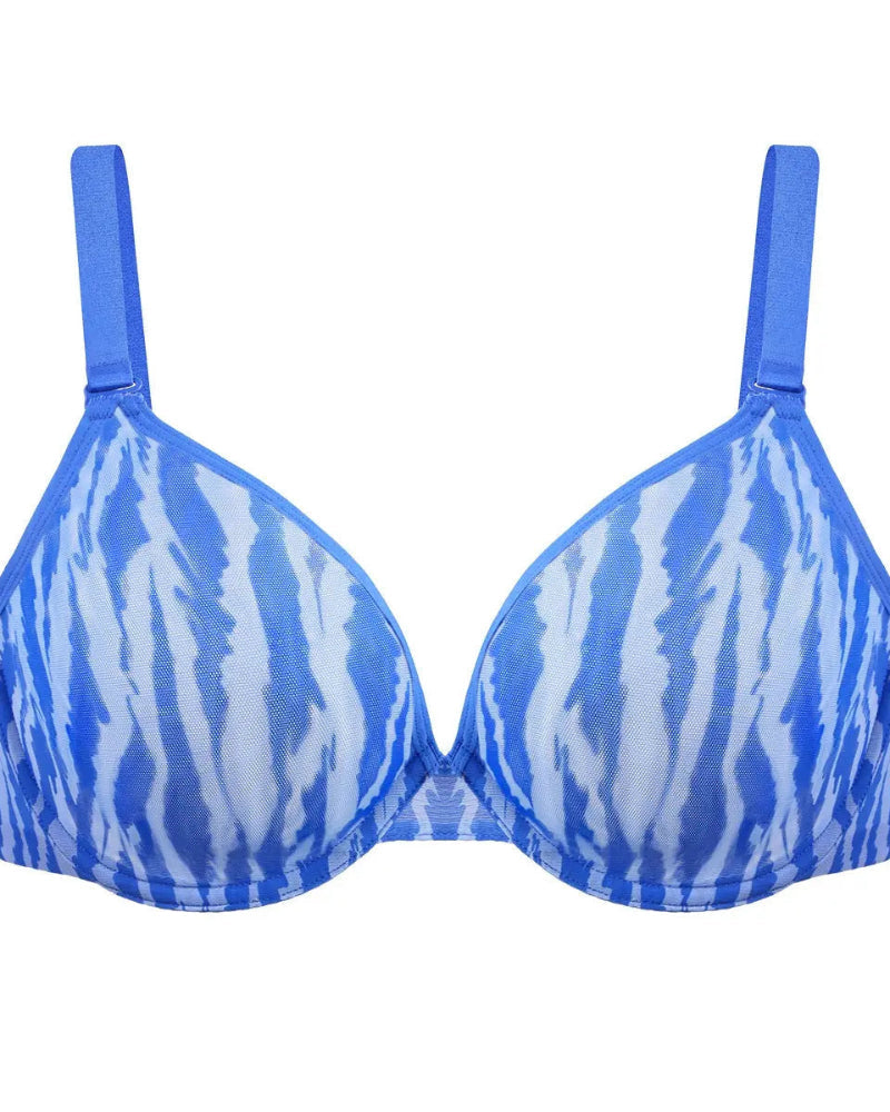 Seraphina Air Light Plus Size Mesh Underwire Bra