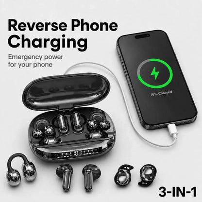 GT630S Wireless Earbuds with Power Bank Case
