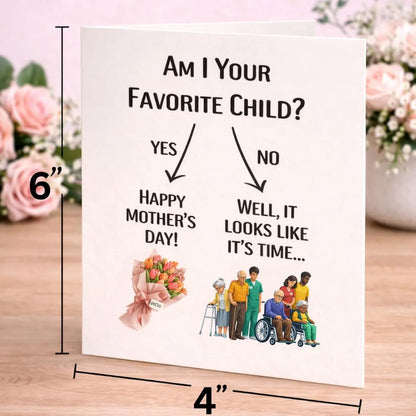 Funny Mothers Day Card for Mom
