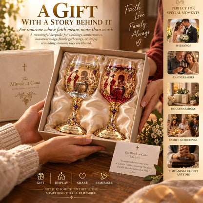 ✝️ Two Glasses. One Miracle. A Story Worth Keeping.🎁