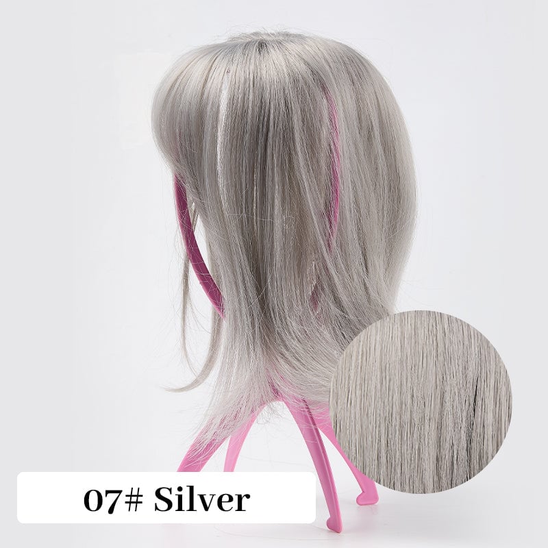 💥Superior Quality-Natural Hair Toppers With Bangs For Women