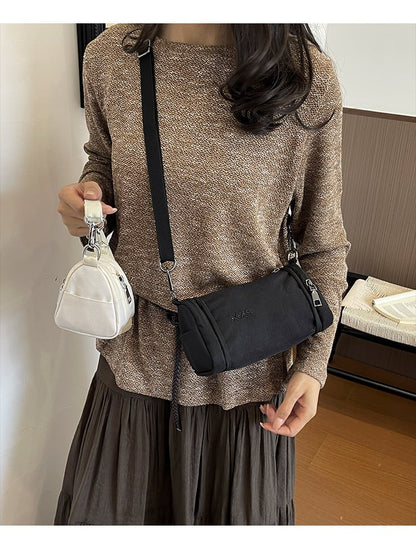 Triangular expansion bag telescopic bag