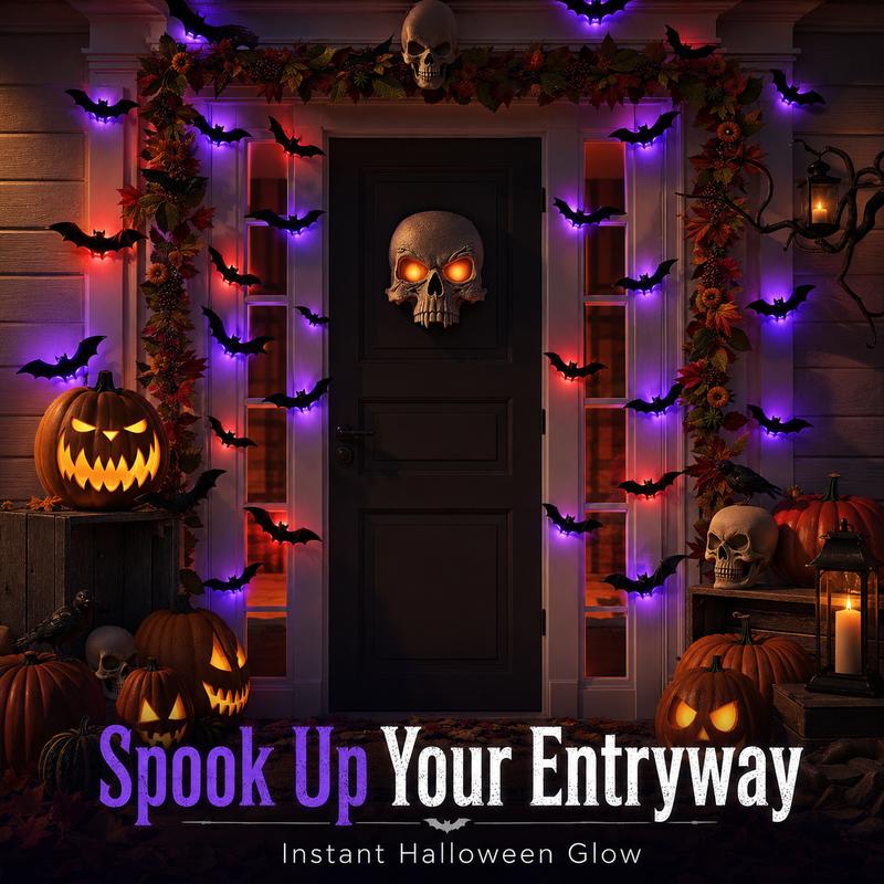 🔥Limited-Time🔥Halloween LED Flying Bat Decorations