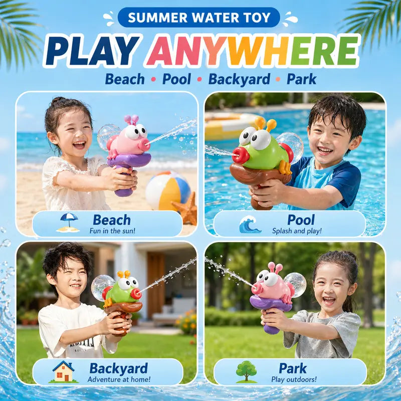 💦 Electric Water Blaster for Kids | Cute Summer Pool & Beach Toy