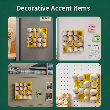 Buy 1 Get 1 Free🥚Egg Carton Fridge Magnet Set