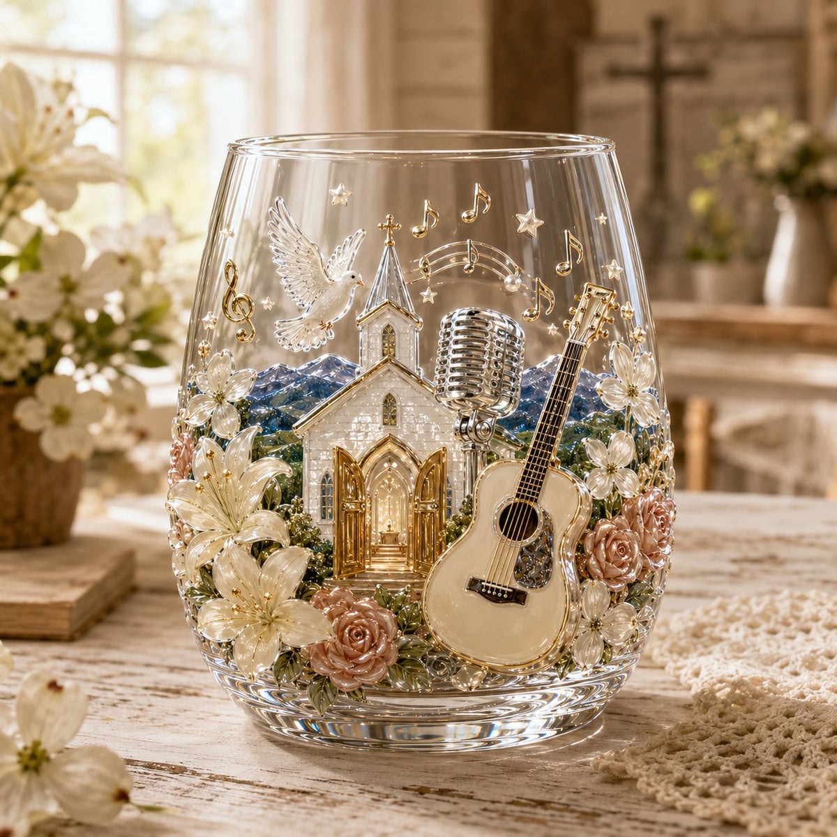 🎸✨ Queen of Country 1946–2026 3D Glass Collection- 🦋A Country Music Keepsake to Treasure💖