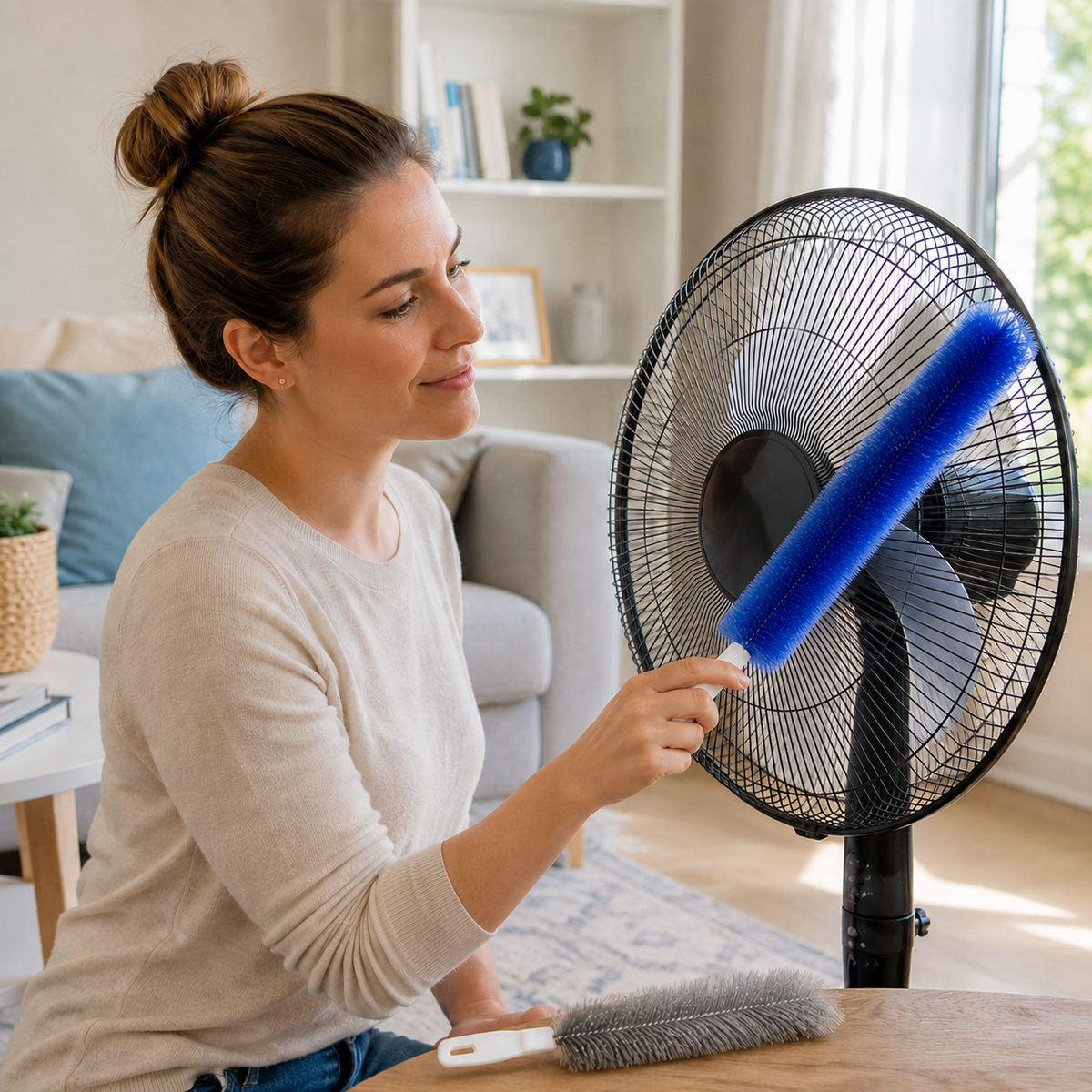 💖🎁Flexible Microfiber Fan Duster Brushes – Reusable Cleaning Tools (2/4 Pack)