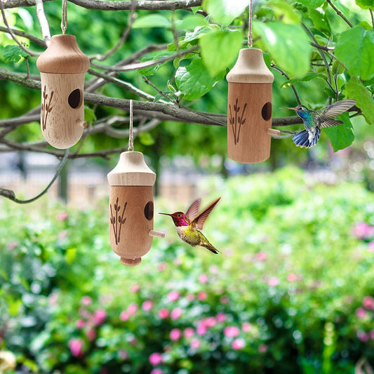 Buy 2 Free Shipping💕Wooden Hummingbird House-Gift for Nature Lovers