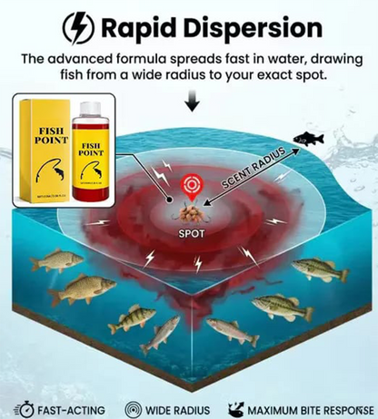 🎣 Concentrated Fish Attractant Liquid – 🐟Fast-Acting Red Worm Formula