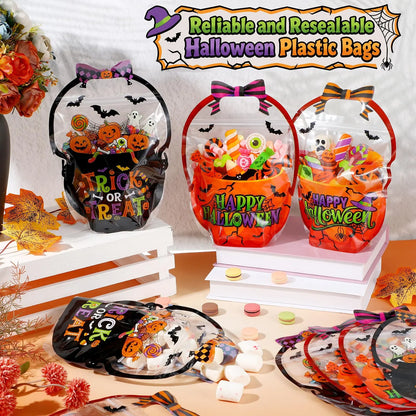 👻 Halloween Goodie Bags – Spooky Trick or Treat Candy Bags for Kids, Parties & Classroom
