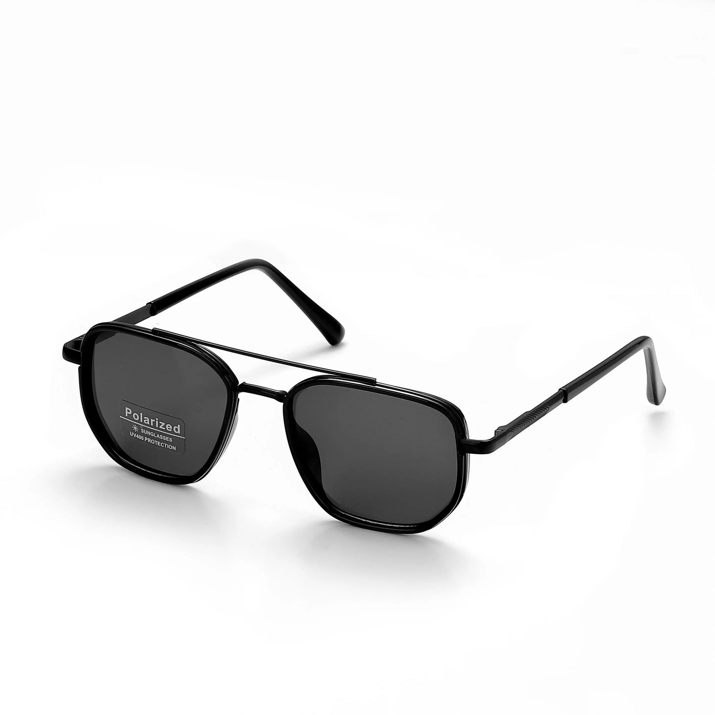 Fashion Geometric Double-Beam Sunglasses | 2026 Summer Trend | Lightweight Metal Frame | UV400