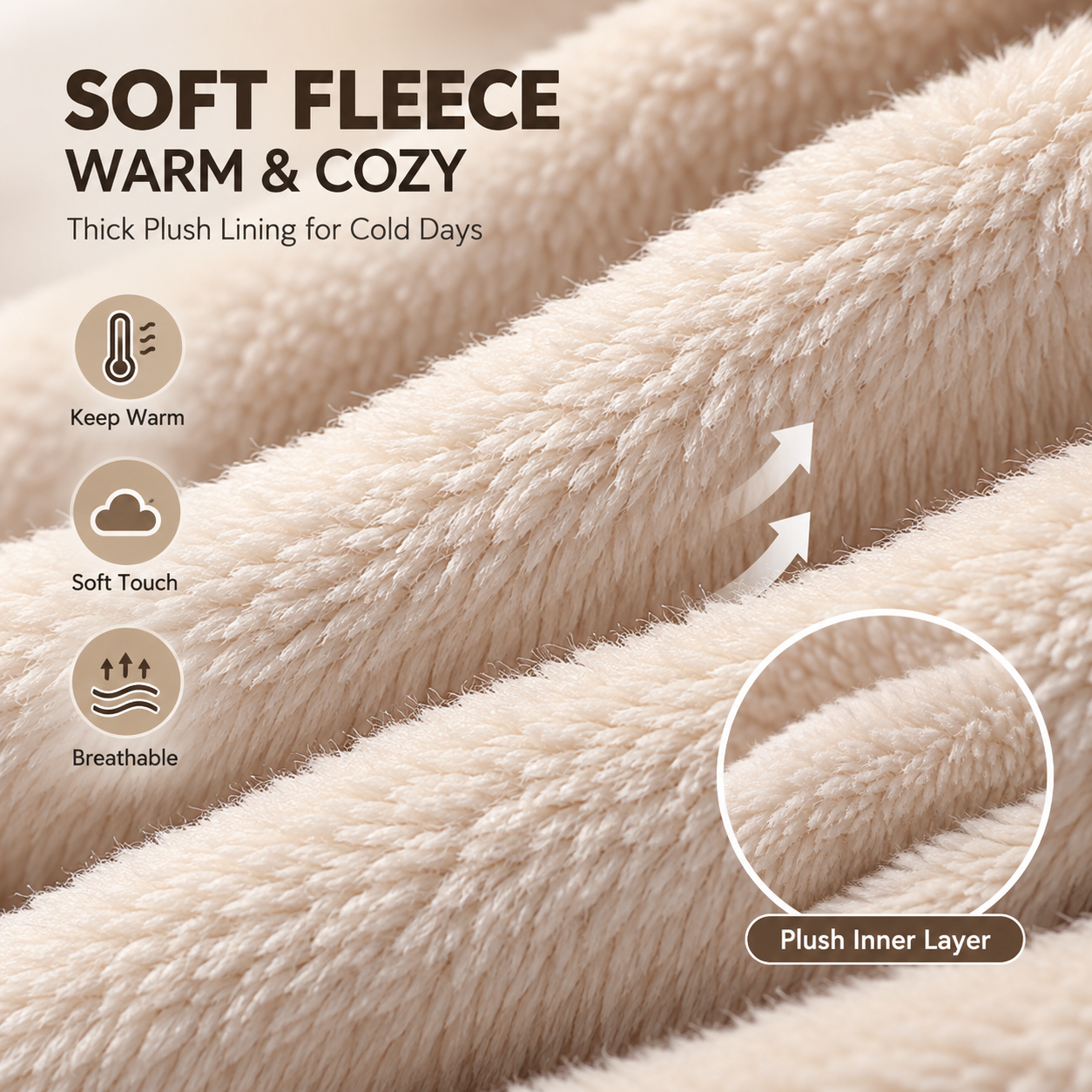 📢LAST DAY 49% OFF🔥 3-in-1 Winter Fleece Balaclava Hood 🧣❄️ Warm Face, Ear & Neck Cover