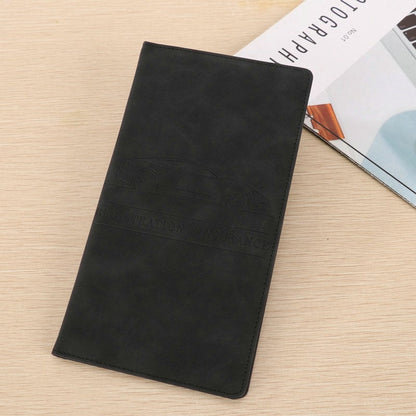🌟 Premium Suede-Feel Vehicle Document Organizer | Magnetic Closure Wallet
