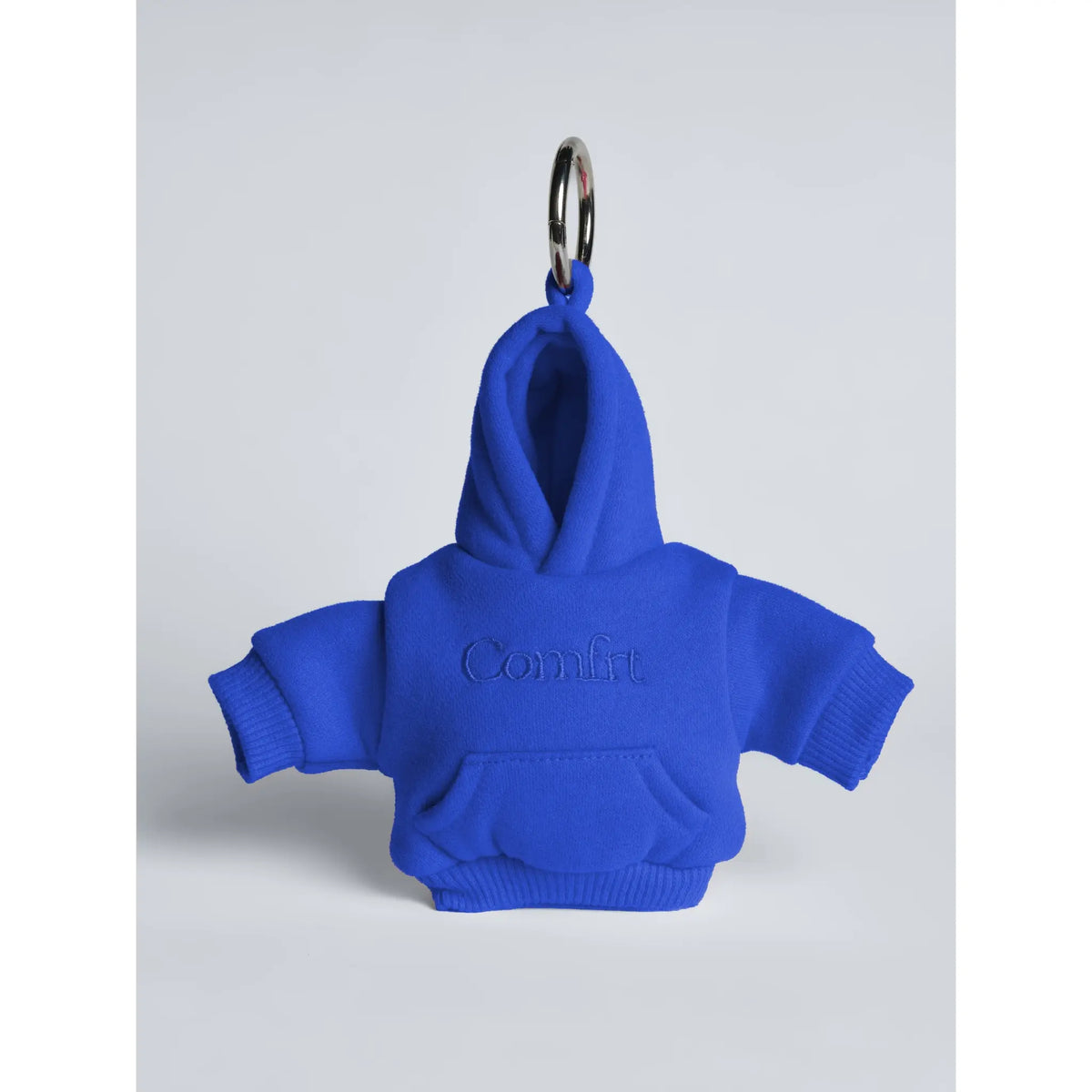 Comfrt | Hoodie Keychain | Miniature Stress Ball Hoodie Clip-On Keychain Charm