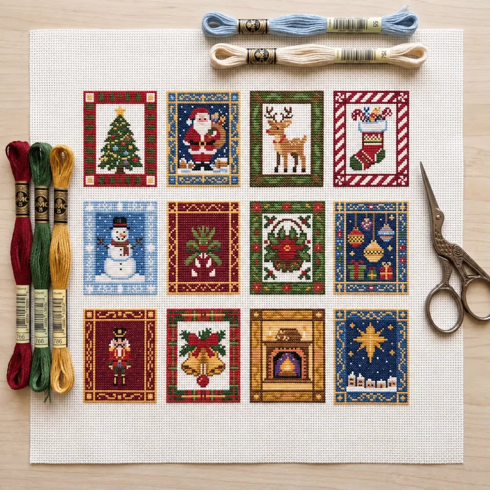 🔥LAST DAY 50% OFF - ✨Nativity Cross Stitch Kit