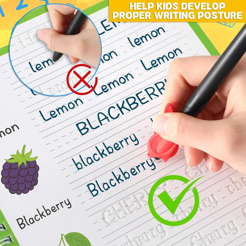6-Piece Magic Grooved Writing Practice Kit