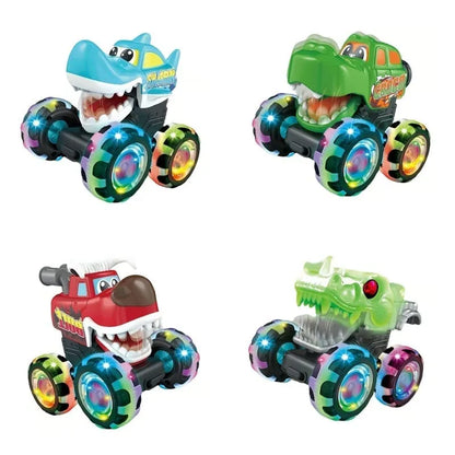 💕Glowing Monster Big Foot Toy Car
