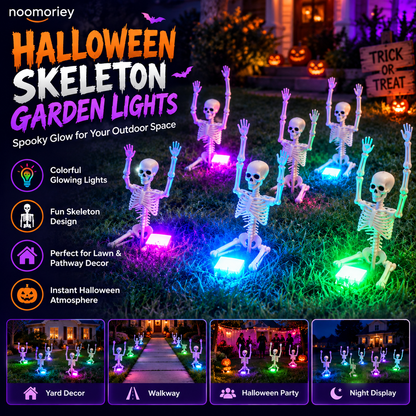 🎃💀 Spooky Crew – Halloween Skeleton Decorations