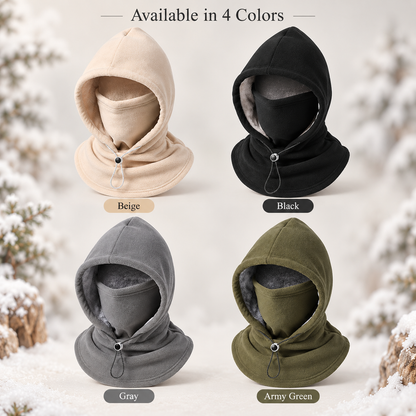 📢LAST DAY 49% OFF🔥 3-in-1 Winter Fleece Balaclava Hood 🧣❄️ Warm Face, Ear & Neck Cover