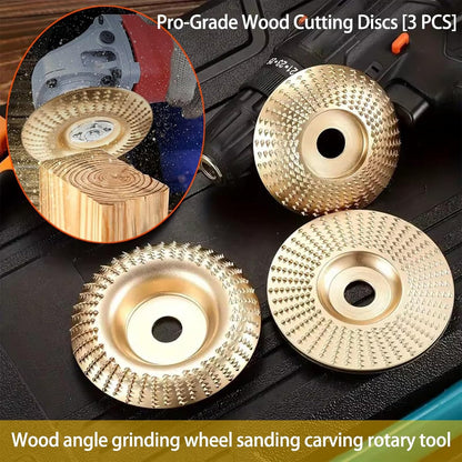 🪵Heavy-Duty Wood Carving Disc Set (3PCS)