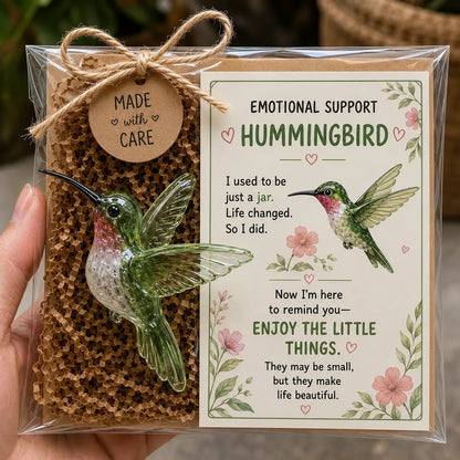 💌 Emotional Support Animal – Meaningful Encouragement Keepsake with Message Card & Gift-Ready Packaging ✨