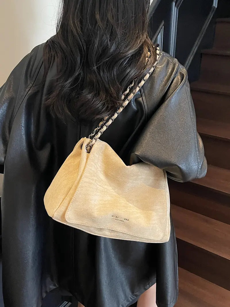 Women's Fall/Winter Suede Shoulder Bag