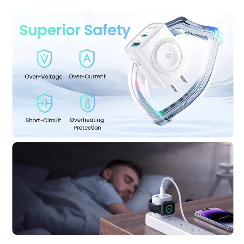 🔋⚡3-in-1 Magnetic Wireless Cordless