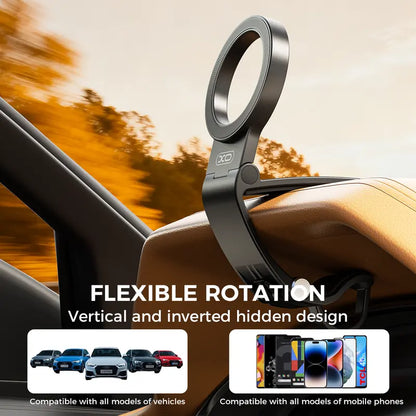 Strong Magnet Magnetic Cellphone Car Mount - Hands-Free Phone Holder, 95° Adjustable