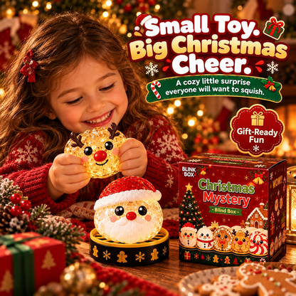 🔥 Limited-Time 49% OFF 🎄 Christmas Mystery Dumpling Squishy Blind Box 🎁 Cute Holiday Surprise Gift
