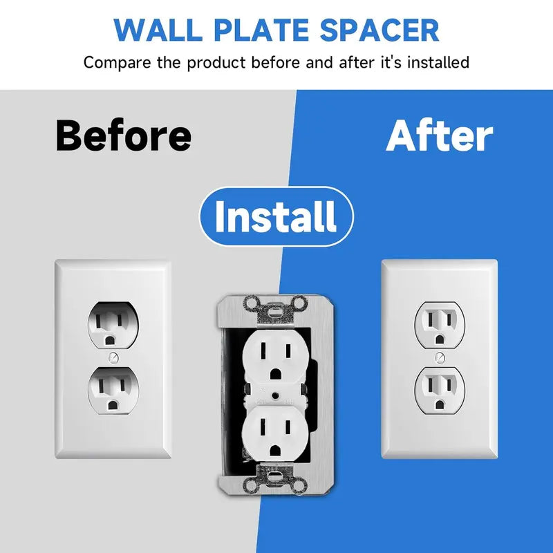 10 Pcs Wall Plate Spacer