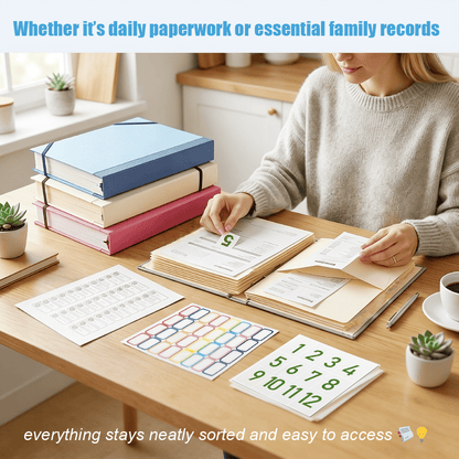 📂 Document Organizer Binder