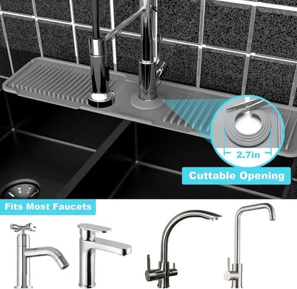 🔥 BUY 1 GET 1 FREE💧 Silicone Sink Faucet Draining Mat
