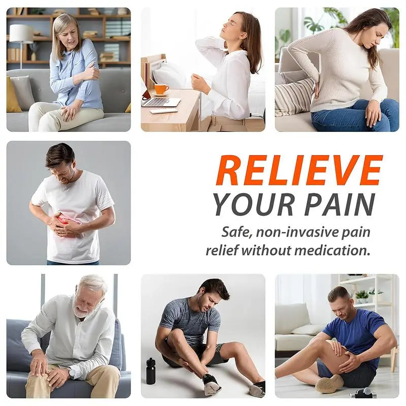 Compact Rechargeable Muscle Massage Unit
