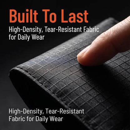 🔒 Anti-Theft Travel Waist Pouch – Slim Passport, Phone & ID Holder