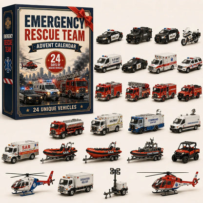 🚒 24-Day Vehicle Advent Calendar – Build A New Fleet Every Morning Before Christmas