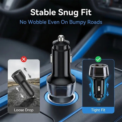 2-in-1 Smart Car Charger & Vehicle Tracker