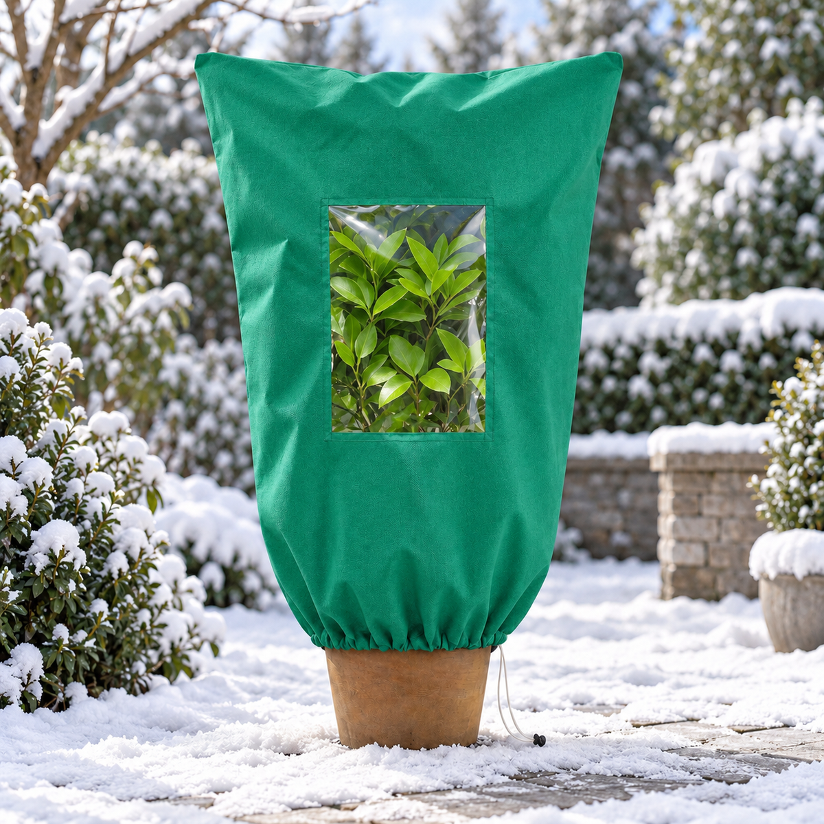 Plant Frost Protection Cover - Winter Frost Protection For Trees, Plants, And Shrubs