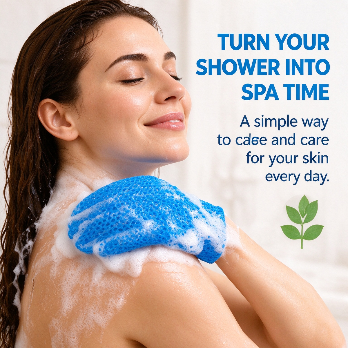 Honeycomb mesh shower scrub gloves