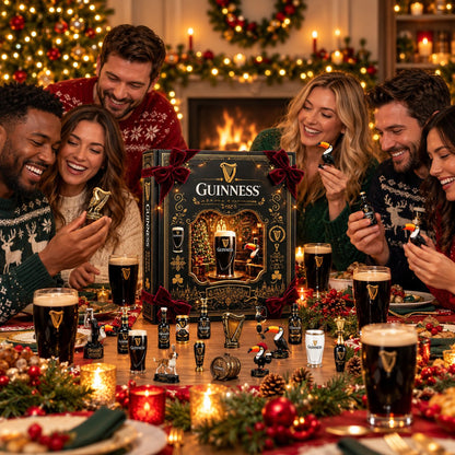 Guinness 2026 Limited Edition Advent Calendar 24-Piece Miniature Collectibles Holiday Countdown Gift for Beer Lovers & Collectors