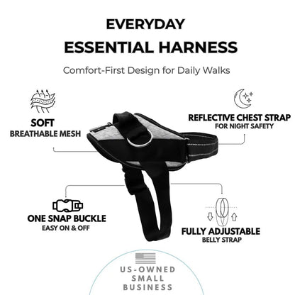 🔥Last Day 50% OFF ❤️No-Pull Dog Harness – 3-Point Leash Control. Reflective & Adjustable