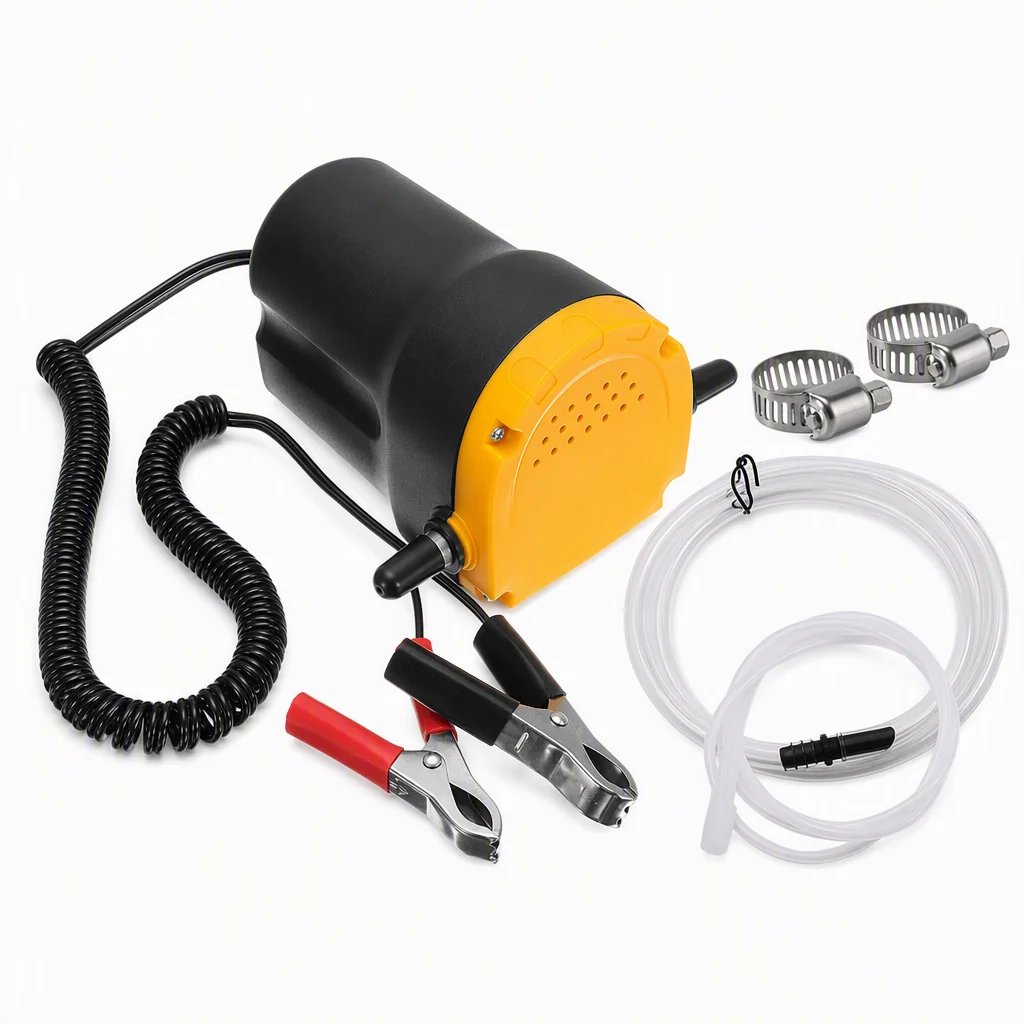 💯 📢📢40% OFF !! ⏰12V 24V Portable Electric Self Priming Transfer Pump Micro Diesel Oil Extractor for Cars