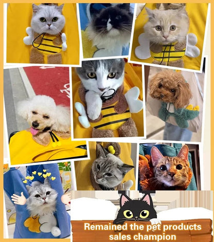 📢📢50% OFF !! ⏰Cute Dew Head Shape Cat Bag - Pets Carrier Bag