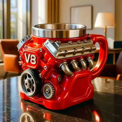 ⚡✨Ultimate V8 Engine Gift Mug & A Gearhead's Dream