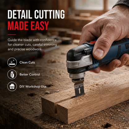 🔧 12V Cordless Precision Cutter – Compact Multi-Function DIY Detail & Plunge Cutting Tool🔧