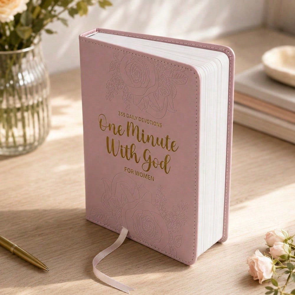 One Minute With God for Women – Daily Devotional & Prayer Journal 2026